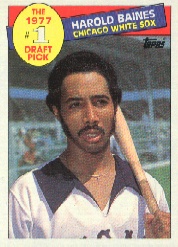 1985 Topps Baseball Cards      275     Harold Baines FDP